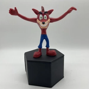 Vintage Crash Bandicoot biegsame Actionfigur Carl's Jr. 2001 4,5" - Bild 1 von 6