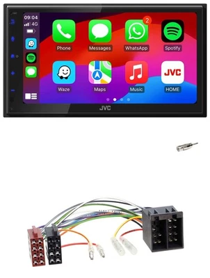 JVC Bluetooth 2DIN MP3 DAB USB Autoradio für Skoda Octavia I 1997-2004 - Bild 1 von 4