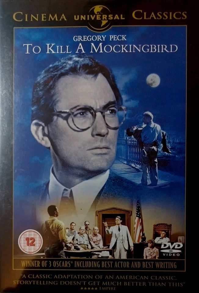 TO KILL A MOCKINGBIRD DVD IN GWC GREGORY PECK MARY BADHAM + FREE UK POST #PB - Image 1 of 1