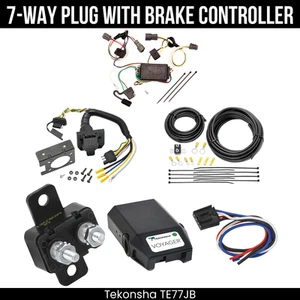 Tekonsha 7-Way Trailer Wiring Harness + Brake Control For 05-09 Hyundai Tucson - Picture 1 of 16