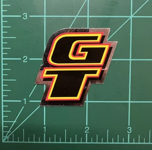 GT BMX Bike Aufkleber NOS Vintage Sticker Badge Rahmen Original Not Repo Oldschool - Bild 1 von 2