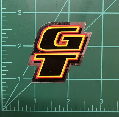 GT BMX Bike Decal NOS Vintage Sticker Badge Frame Original Not Repo Old School - Image 1 of 2