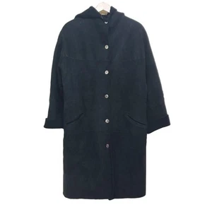 Auth STRENESSE - Black Women's Coat - Picture 1 of 6
