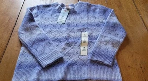 Cat & Jack Girls Periwinklev Pullover Sweater Size (8) Soft - Picture 1 of 6