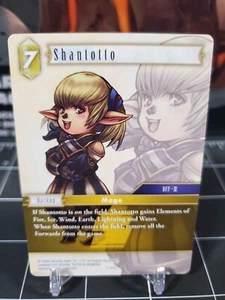 Tarjeta Shantotto 1-107L Legendary SIN FOIL Opus 1 Final Fantasy TCG FFTCG - Imagen 1 de 2