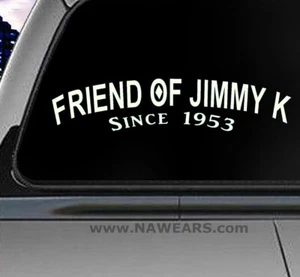 Narcotics Anonymous NA Friend Of Jimmy K Transparent Sticker / Decal NEW - Bild 1 von 6