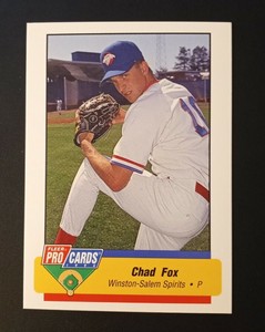 1994 Fleer ProCards Carolina League All-Stars Game Chad Fox #CAR47