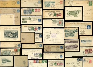 SWITZERLAND HOTELS ADVERTISING + ILLUSTRATED ENVELOPES... PRICED INDIVIDUALLY - Picture 1 of 47