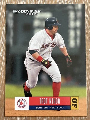 2005 Donruss Trot Nixon Boston Red Sox Baseball Card #128 - Image 1 of 2