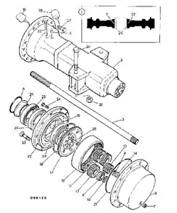 JCB Seal and Gasket O Ring Set for JCB 214E (Part in figure 25 and 21) - Picture 1 of 1