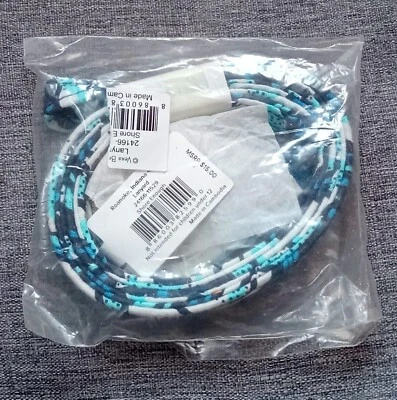 New Vera Bradley Lanyard ID Shore Enough Pattern Beach Ocean w/ Tags Sealed - Image 1 of 3