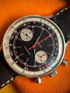 Breitling Chronomat Ref.808 Brevet 217012 Cronograph Vintage 1960 C.venus 175 - Foto 1 di 19