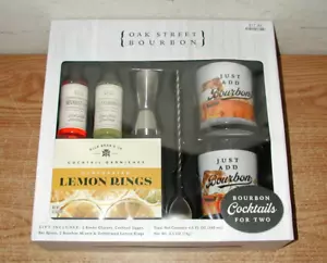 OAK STREET BOURBON COCKTAILS FÜR ZWEI GESCHENKSET NEU IM KARTON - Bild 1 von 4
