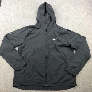 Nike Jacket Mens XL Tall Black 1/4 Zip Windbreaker Running Move To Zero * - Picture 1 of 16