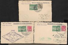 GRAF ZEPPELIN BRAZIL LOT OF 7 AIR MAIL COVERS 1930