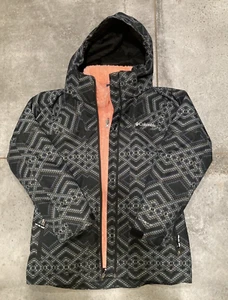 Columbia Girls Omni Heat Interchange Jacket Coat - Size M 10/12 Ski Sled Walk - Picture 1 of 10