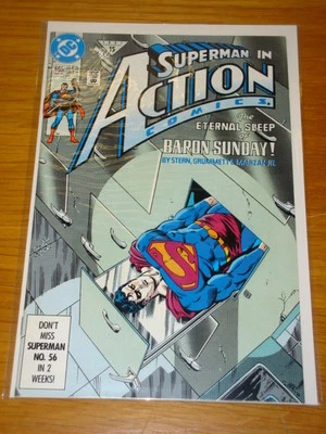 ACTION COMICS #665 DC NM (9.4) CONDITION SUPERMAN MAY 1991