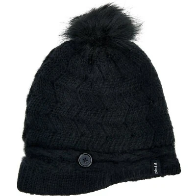 Gorro para mujer Pistil talla única negro ala Emerson tejido doble capa MP$32 Foto 1 de 4