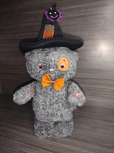 Hallmark Stitch The Cat Halloween Singing Animated Toy 15" Addams Family 17" - Picture 1 of 2