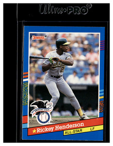 1991 Donruss  #53 Rickey Henderson  AS