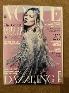 VOGUE UK Magazine Kate Moss May 2014 Fashion - Picture 1 of 2