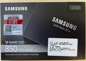 Samsung V-NAND SSD 850 SATA III 6Gb/s 120GB Solid State Drive Model : MZ-7LN120 - Picture 1 of 3