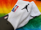 NBA Jordan Ltd Edition Socks, Size 2-5, White, New, Sneaker, Rare, Bargain