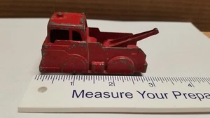 Vintage Midgetoy Red Diecast Tow Truck Wrecker Rockford, Illinois U.S.A. Beauty! - Picture 1 of 10