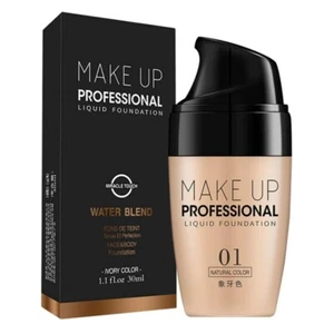 Foundation Cream Waterproof Concealer Liquid Professional Matte Base Cosmetics - Picture 1 of 10