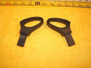 Mercedes W208 CLK320/430 Coupe front seats release CHARCOAL 1 set of 2 Handles - Picture 1 of 12