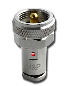 M&P PL259 (UHF) Male Soldering Connector for AB5 - Picture 1 of 2