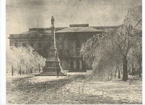 Columbia Carolina del Sur - SC State House Snowfall 1900s Impresión - Reproducción - Imagen 1 de 1