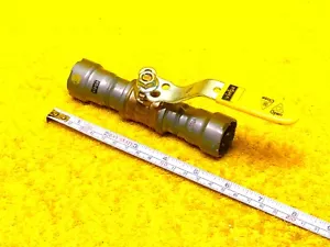 VIEGA 30600 MEGAPRESSG 1/2" x 1/2" GAS BALL VALVE MEGAPRESS CONNECTION ( NEW ) - Picture 1 of 11
