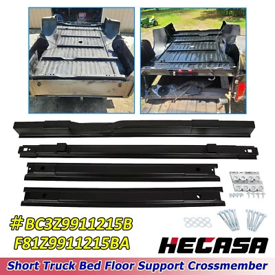 4X Short Bed Truck Floor Support Crossmember For 99-18 Ford Super Duty F250 F350 - Image 1 of 4