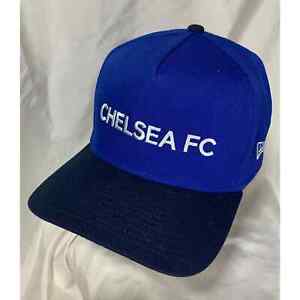 NOS Chelsea FC New Era 9Forty Blue Hat Soccer Football Snapback Baseball Cap New
