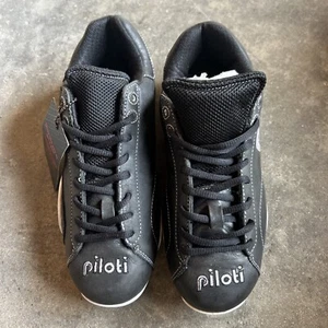 Piloti Prototipo Mens Shoes 7 Black Suede Motorsport Driving Racing Sneakers - Picture 1 of 5