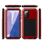 For Samsung Galaxy Note 20 Ultra Shockproof Heavy Duty Metal Aluminum Case Cover