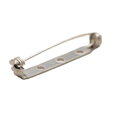 10/50pcs DIY Brooch Pins Brooch Fasteners Safety Pin Craft Silver Accessories - Image 1 of 4