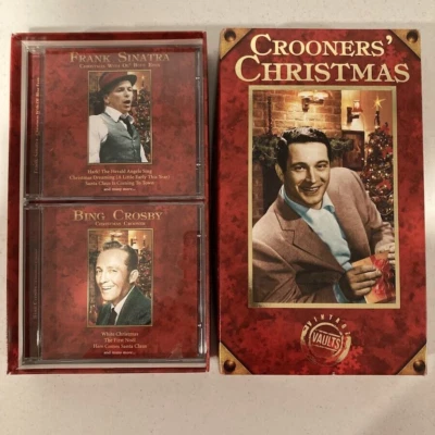 CROONERS' CHRISTMAS Four CD Box Set: Artists: Sinatra, Crosby, Como, Clooney - Image 1 of 4