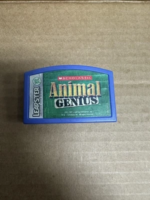 LeapFrog Leapster Animal Genius Scholastic Learning ~ Cartridge Only - Image 1 of 2