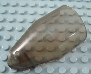 LEGO Translucent Black 7x4x2 Star Wars Round Windscreen - Picture 1 of 1