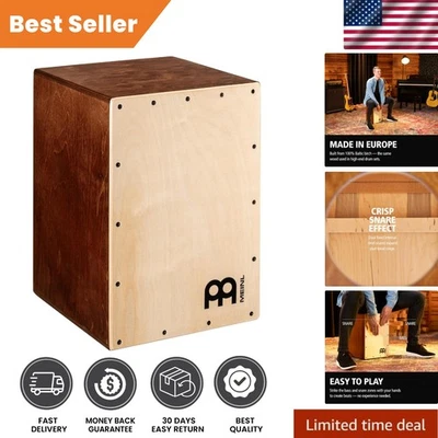 Tambor cajón de abedul báltico compacto con caja para mermeladas acústicas, 10,25" x 15" Foto 1 de 4