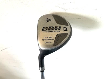 Dunlop DDH 15 Degree 3 Fairway Wood Golf Club LH Left-Handed 44" True Temper - Image 1 of 4