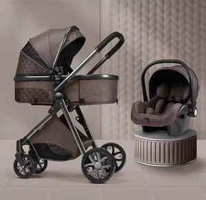 3in1 Pushchair Travel Newborn Car Seat System Buggy Stroller carrycot Baby Pram - Picture 1 of 1