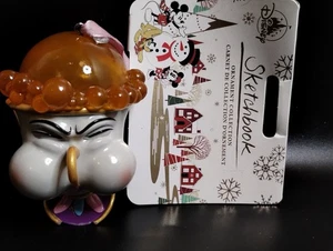 2019 ~ Disney Store ~ Chip Teetasse ~ Skizzenbuch Ornament Neu mit Etikett **Bitte lesen** - Bild 1 von 4