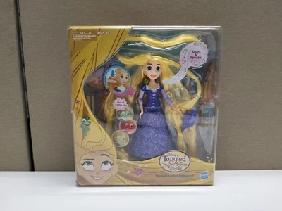 Disney Tangled The Series Luces Musicales Muñeca Rapunzel con Pascal Canta y Habla Foto 1 de 4