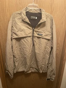 Kokatat Men's Large Lightweight Kayaking Jacket Khaki Vented Hidden Pockets - Picture 1 of 11