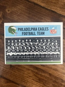1966 Philadelphia Philadelphia Eagles Team Card #131 VG-EX NFL Vintage Football - Bild 1 von 2