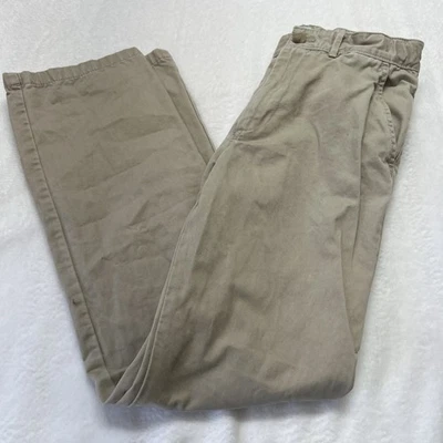 Pantalones Clásicos Club Boys 16 Caqui Beige Chino Ajuste Moderno Cintura Ajustable Pantalón Foto 1 de 4