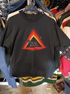 Camiseta Promocional Película Total Recall De Colección Puntada Única 1990 EE. UU. Para Hombre Talla XL - Imagen 1 de 19
